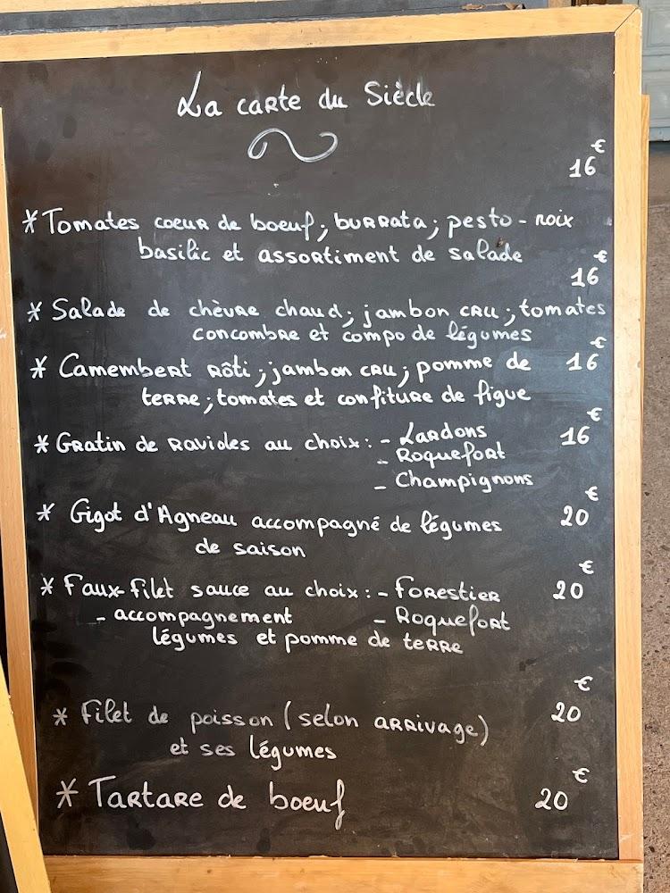 Le Siècle (Jargeat Alain) - Les Ollières-sur-Eyrieux - Menu Image 4